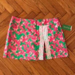 Lilly Pulitzer Skort, New With Tags, Size 10